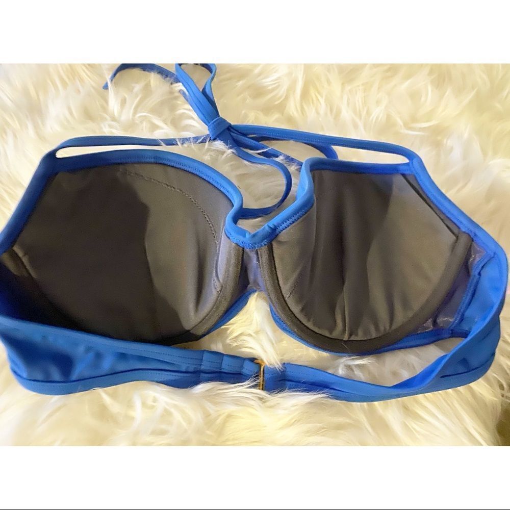 ✨VS Push Up Royal Blue Bikini Top✨ - Picture 3 of 4